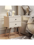 Mesa De Noche Vintage Croacia Beige