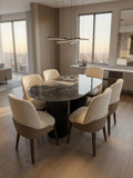 Juego de Comedor Elegante Viena de Madera 6 Sillas TU MESITA