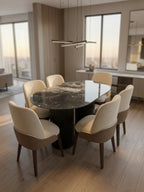 Juego de Comedor Elegante Viena de Madera 6 Sillas TU MESITA