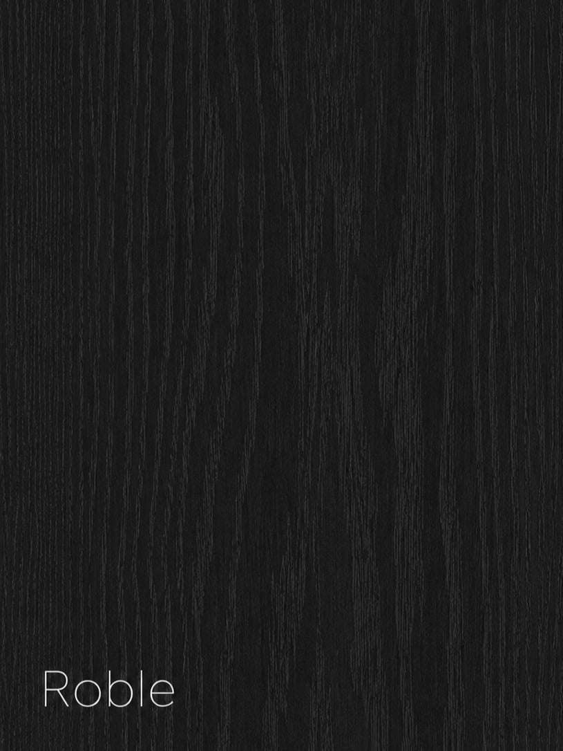 Mesa de Centro Moderna Nero TU MESITA Cemento y Roble Negro